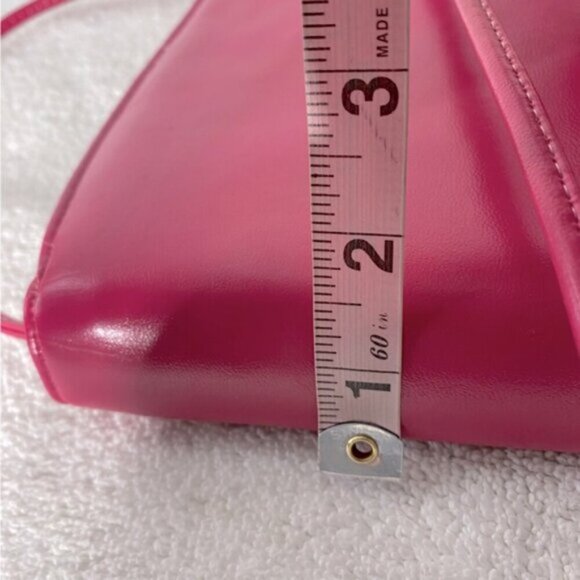 Vintage Pink Purse Clutch Cross Body Bag Shoulder Bag Handbag - Picture 11 of 14